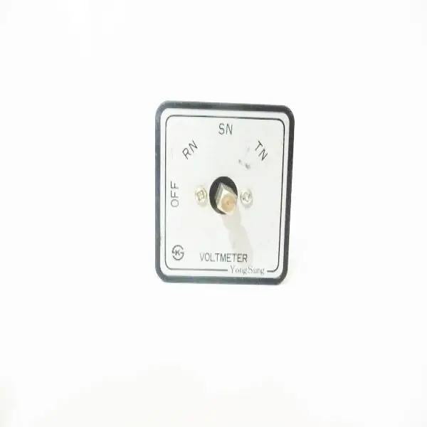 Voltmeter Cam Switch, 10A250vac, Young Sung Made in Korea